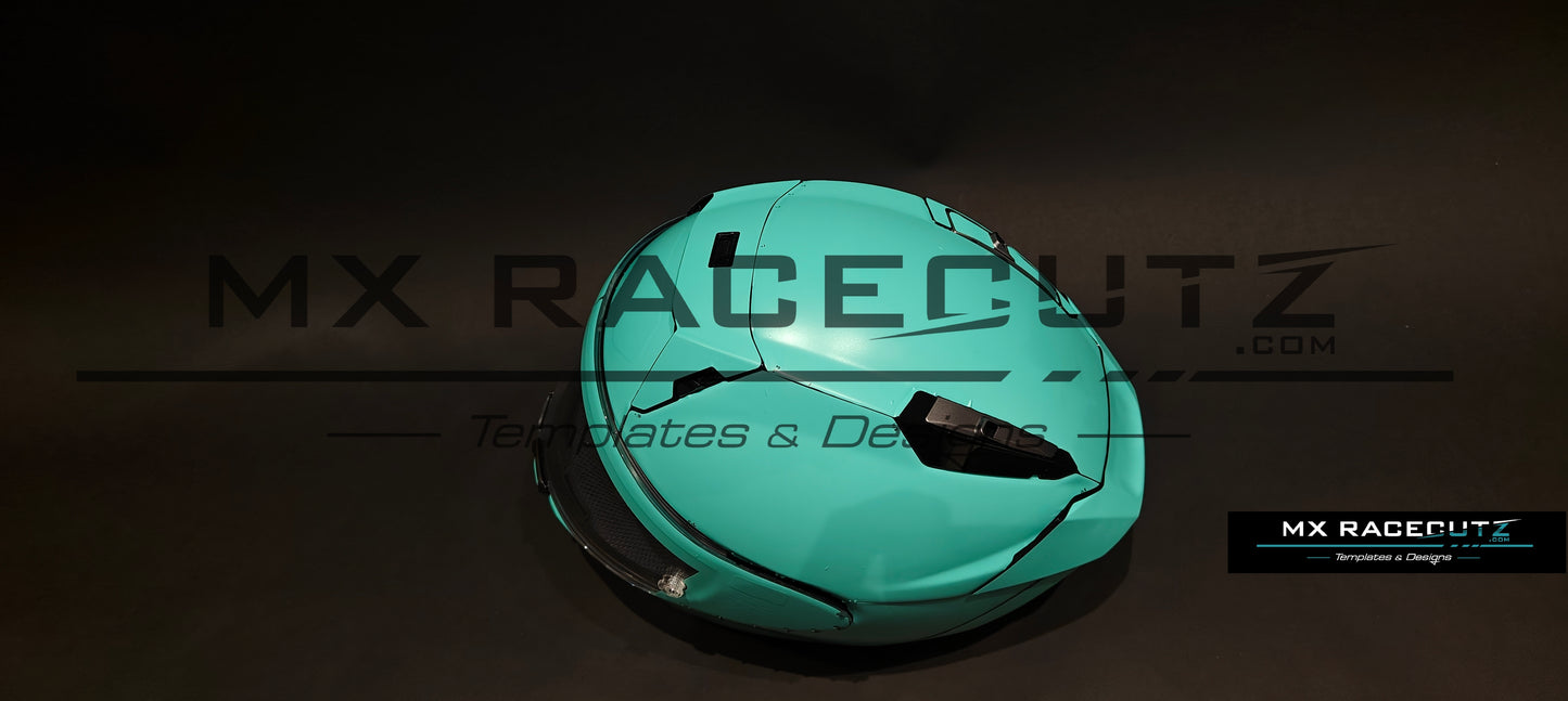 SHOEI X-SPR PRO / X-FIFTEEN - SIZE XSMALL & SMALL TEMPLATE
