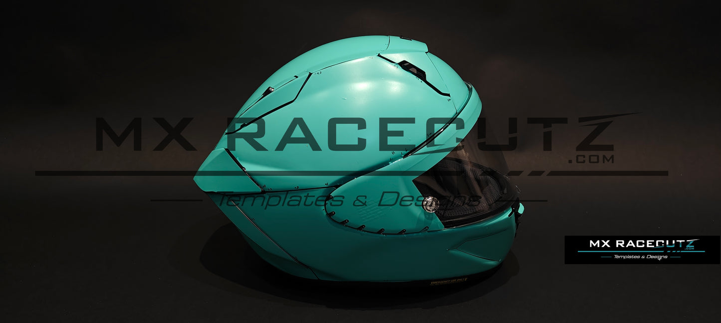 SHOEI X-SPR PRO / X-FIFTEEN - SIZE XSMALL & SMALL TEMPLATE