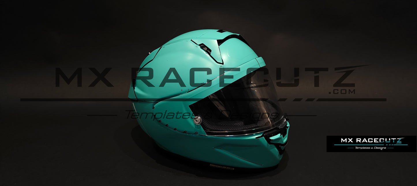 SHOEI X-SPR PRO / X-FIFTEEN - SIZE XSMALL & SMALL TEMPLATE
