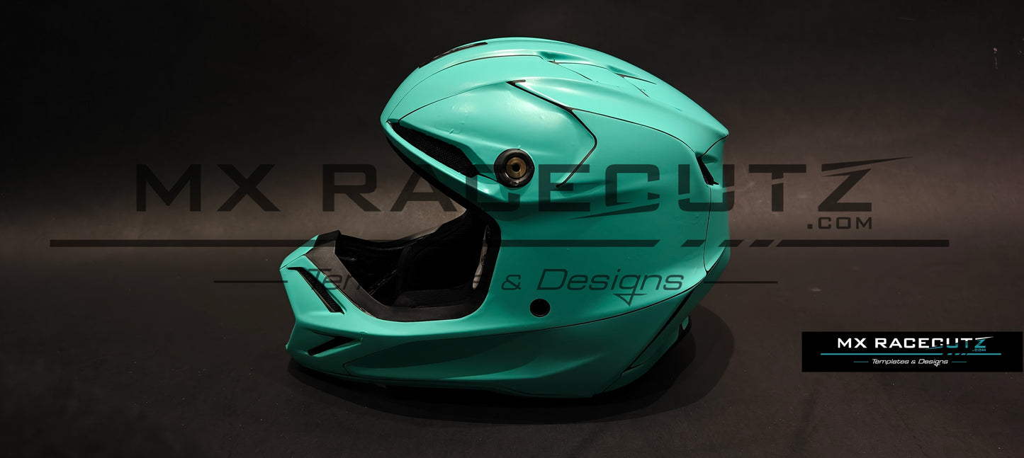 FOX V3-RS and V3 2024+ SIZE SMALL TEMPLATE