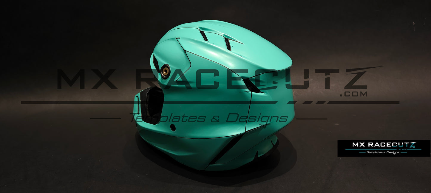 FOX V3-RS and V3 2024+ SIZE SMALL TEMPLATE
