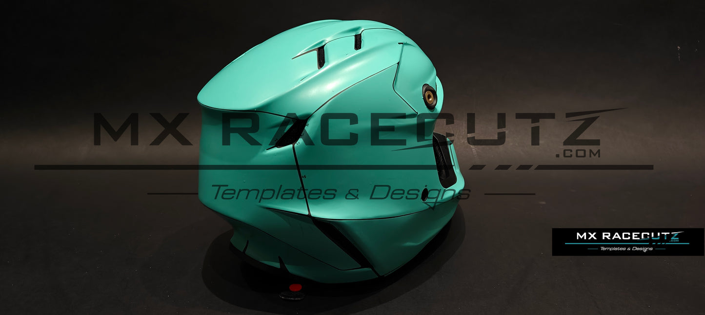 FOX V3-RS and V3 2024+ SIZE SMALL TEMPLATE