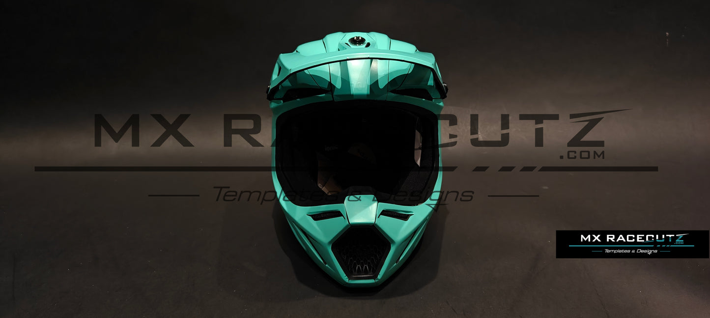 FOX V3-RS and V3 2024+ SIZE SMALL TEMPLATE
