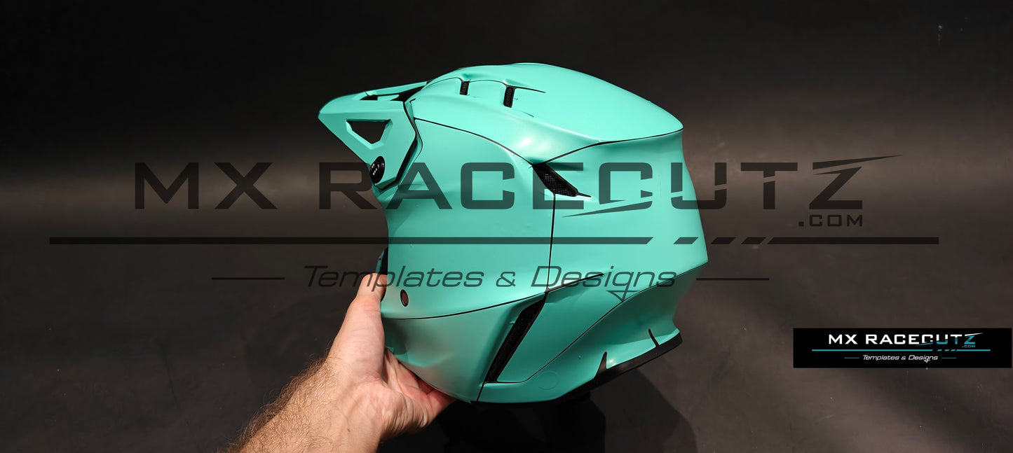 FOX V3-RS and V3 2024+ SIZE SMALL TEMPLATE