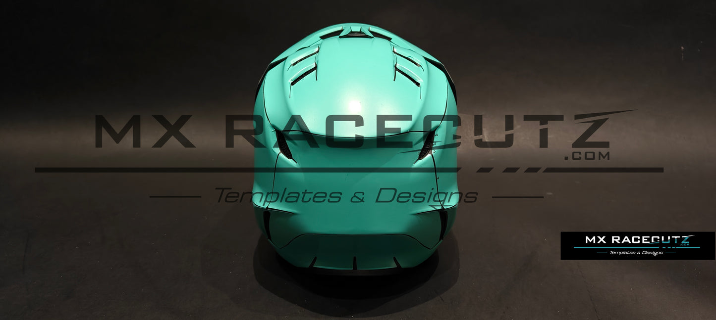 FOX V3-RS and V3 2024+ SIZE SMALL TEMPLATE