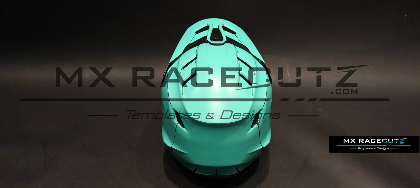 FOX V3-RS and V3 2024+ SIZE SMALL TEMPLATE