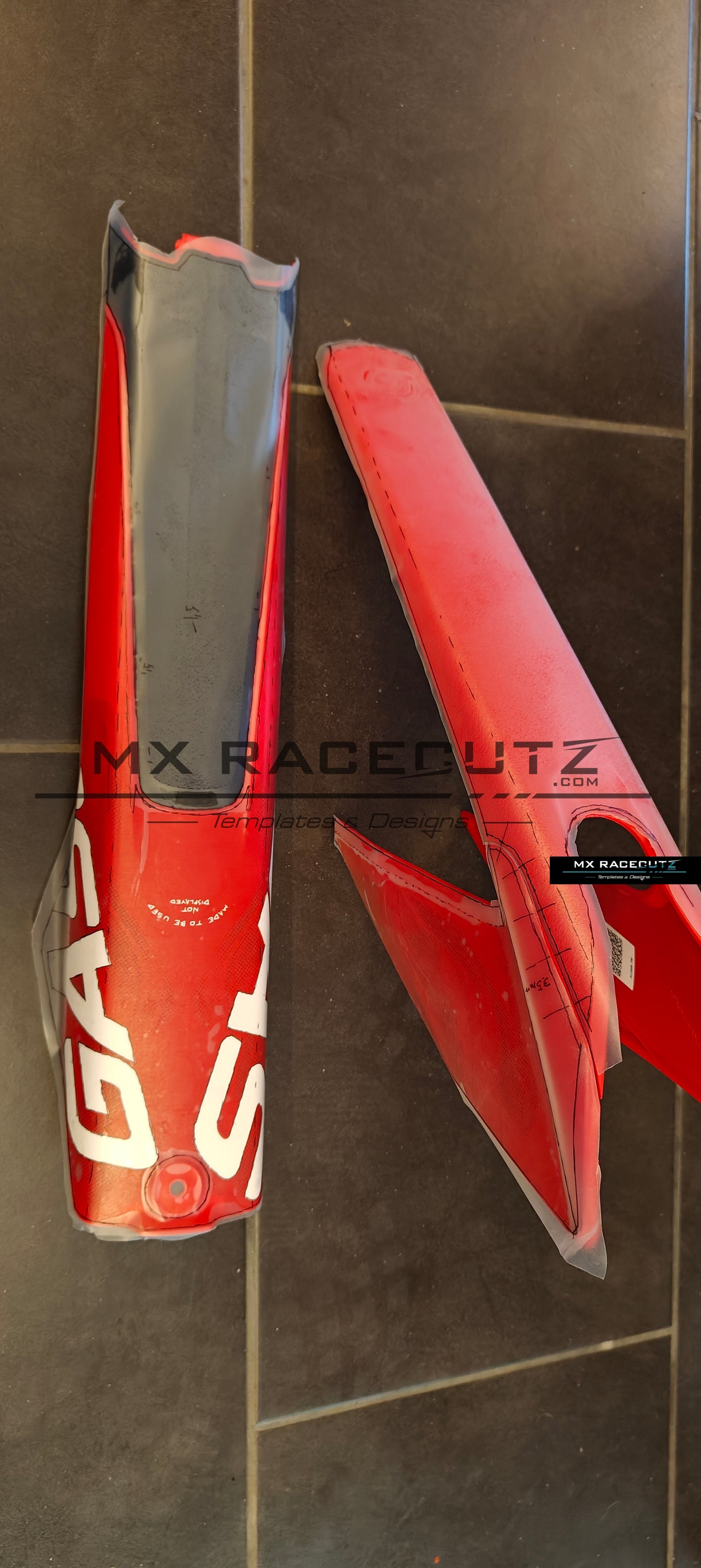 GASGAS MTB ECC + MXC 4+5+6 FRAME SIZE LARGE & XLARGE TEMPLATE