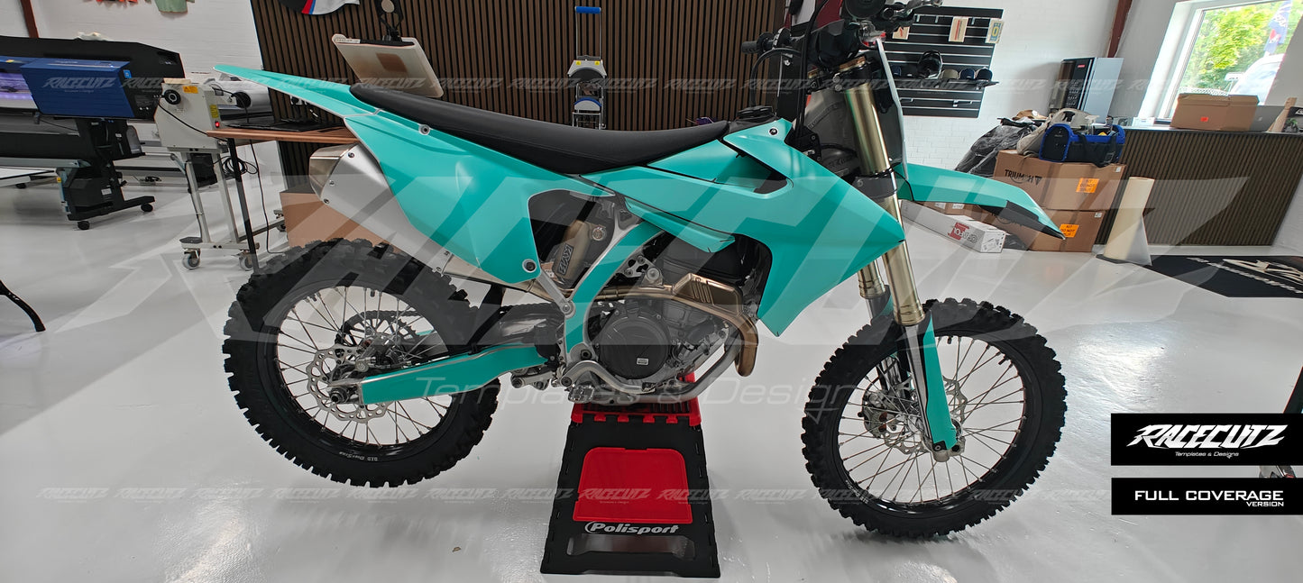 TRIUMPH TF 250-X 2024-2025 - FRAME TEMPLATE