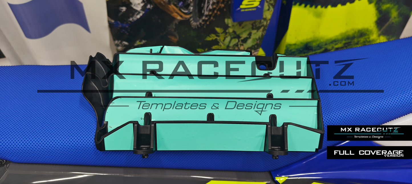 SHERCO SE & SEF 2025+ RADIATOR GUARDS TEMPLATE
