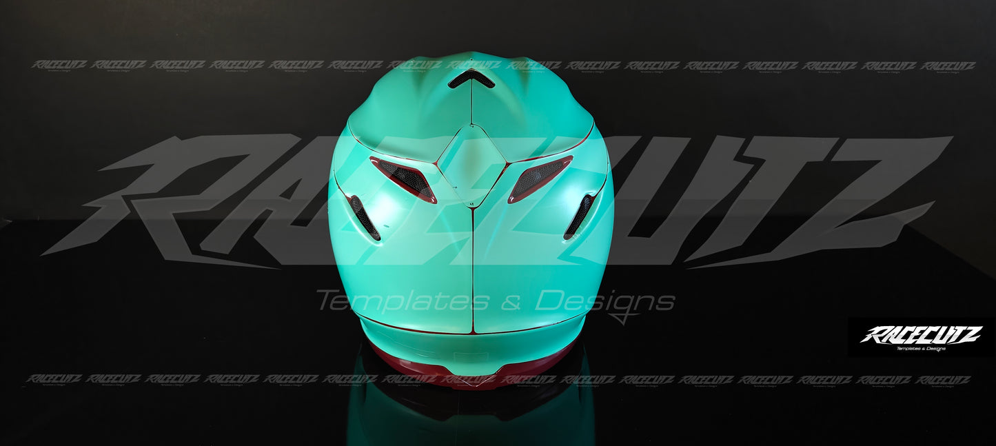 BELL MOTO 9 + FLEX - SIZE XSMALL & SMALL TEMPLATE