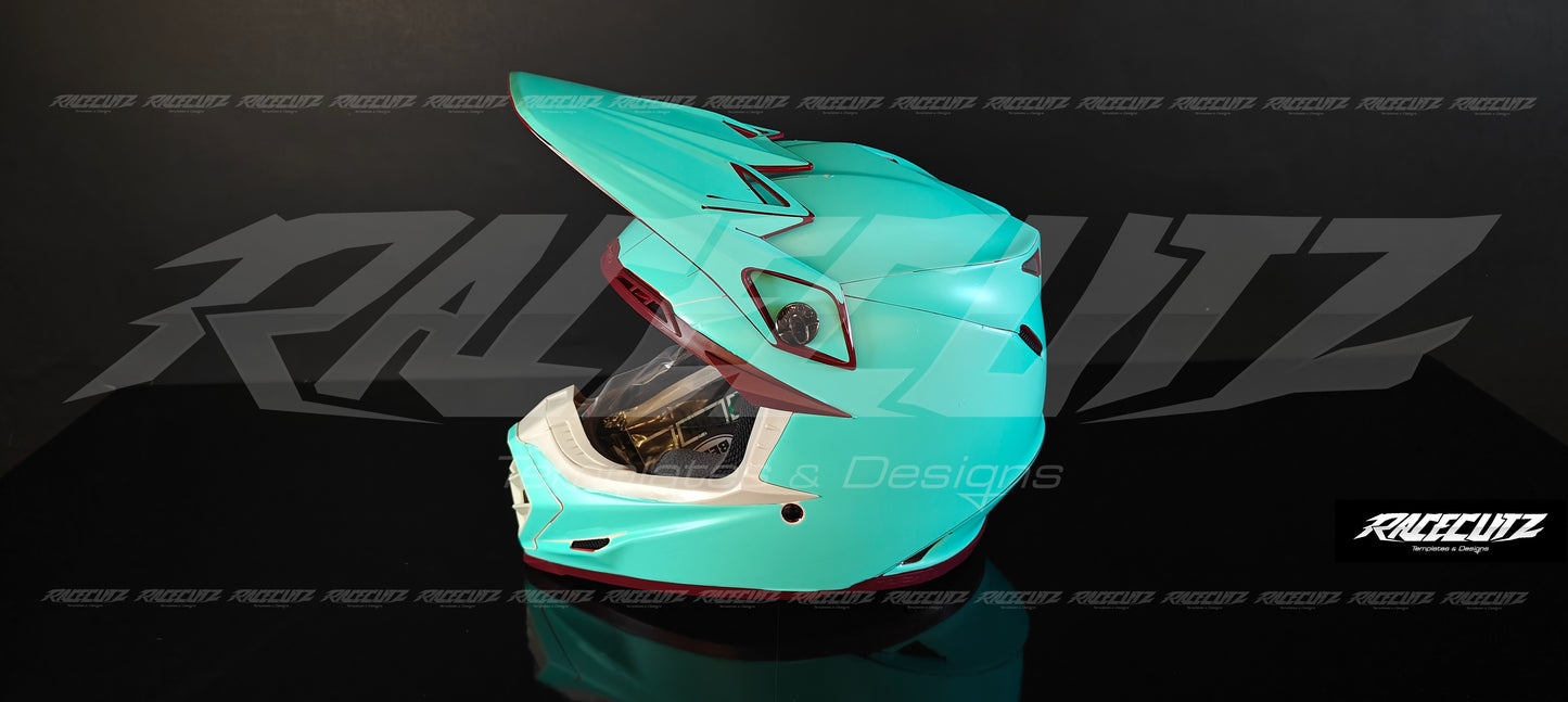BELL MOTO 9 + FLEX - SIZE XSMALL & SMALL TEMPLATE