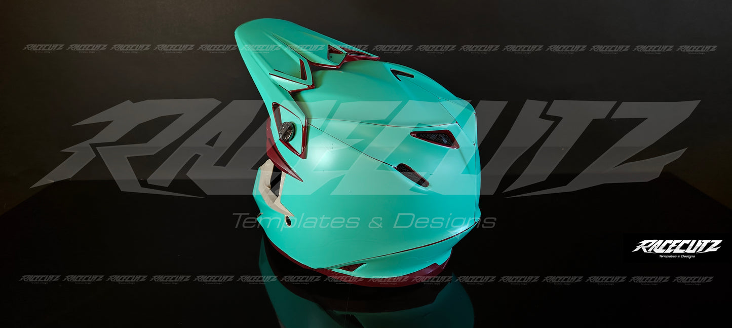 BELL MOTO 9 + FLEX - SIZE XSMALL & SMALL TEMPLATE