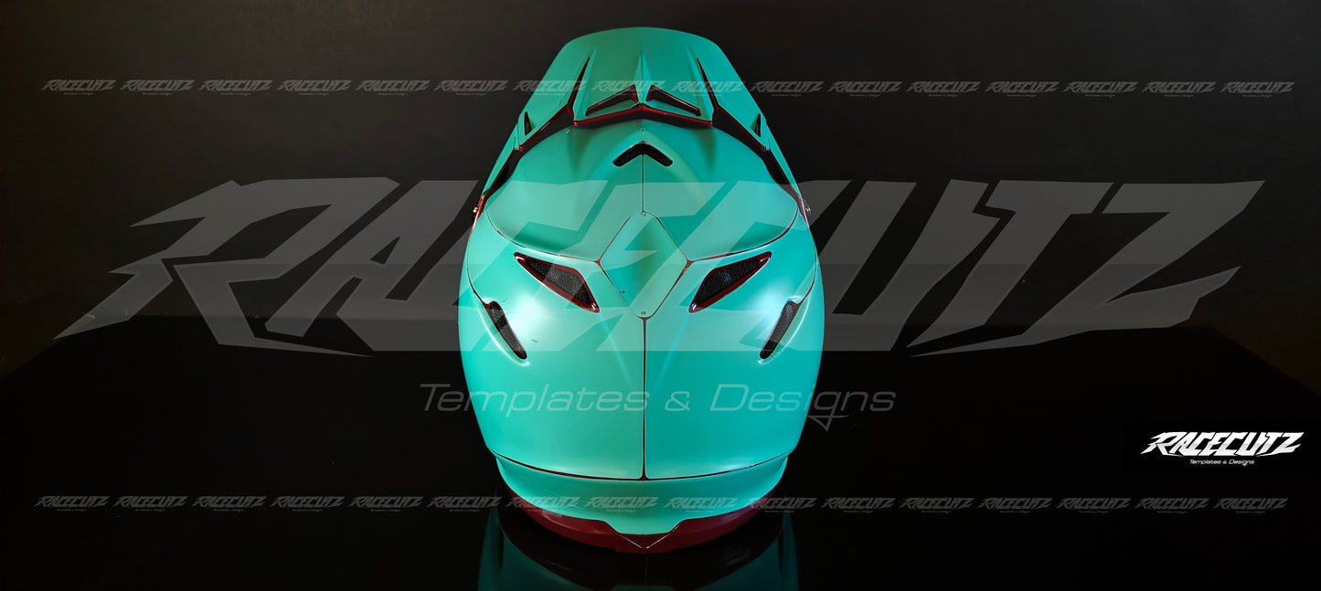 BELL MOTO 9 + FLEX - SIZE XSMALL & SMALL TEMPLATE