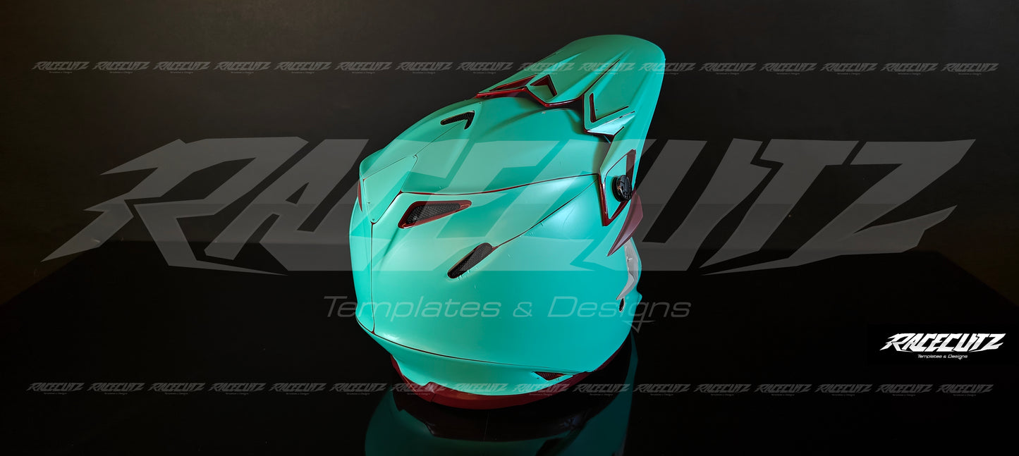 BELL MOTO 9 + FLEX - SIZE XSMALL & SMALL TEMPLATE