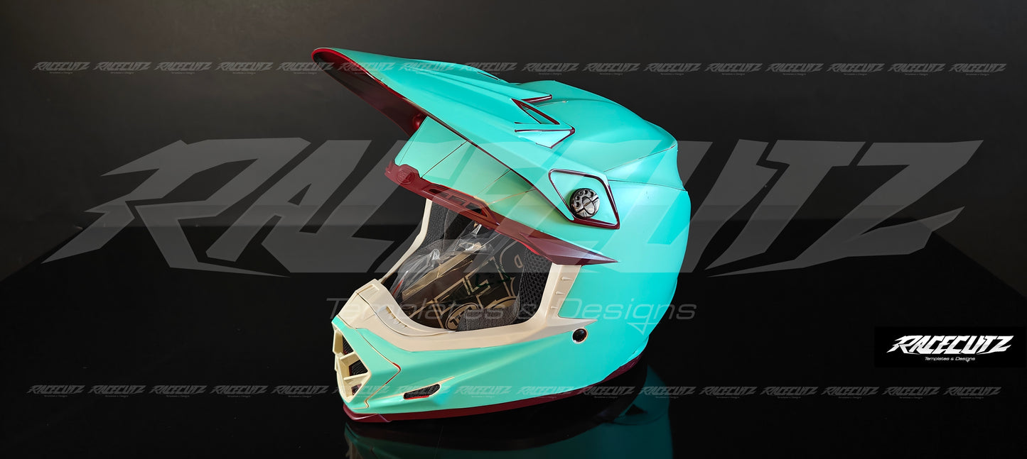 BELL MOTO 9 + FLEX - SIZE XSMALL & SMALL TEMPLATE