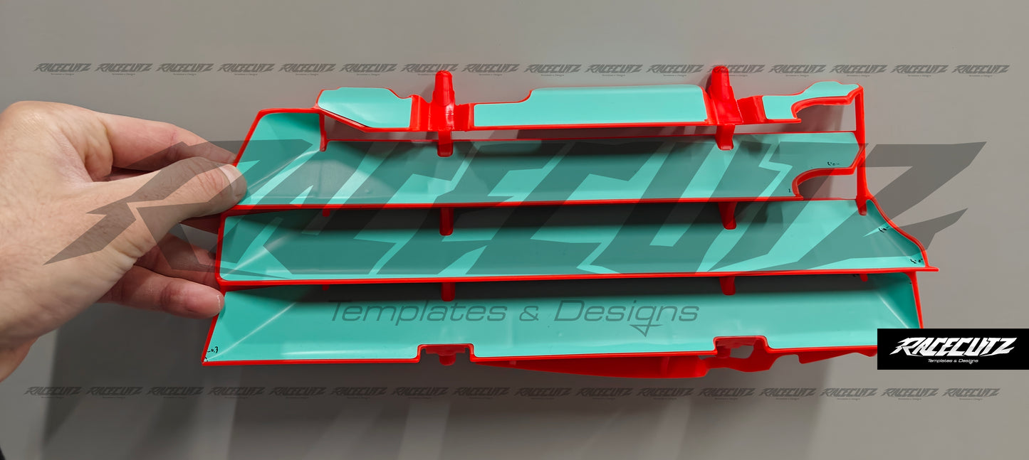 BETA RR 2020-2025 + RX 2024-2025 + RS 2020-2025 RADIATOR GUARDS TEMPLATE