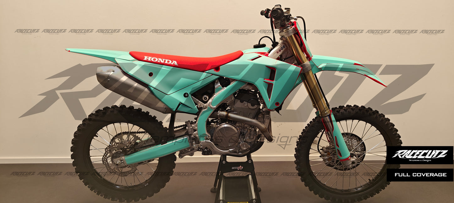 HONDA CRF 250 2025 & CRF 450 2025 TEMPLATE