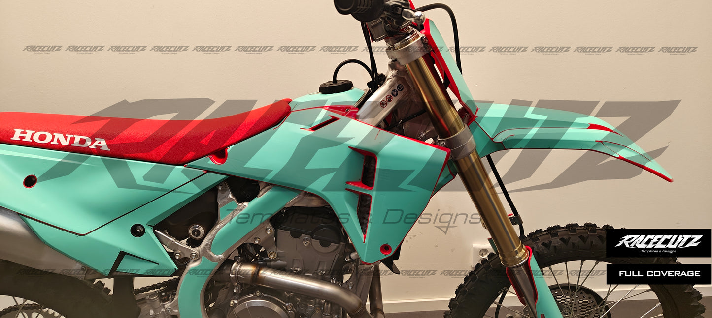 HONDA CRF 250 2025 & CRF 450 2025 TEMPLATE