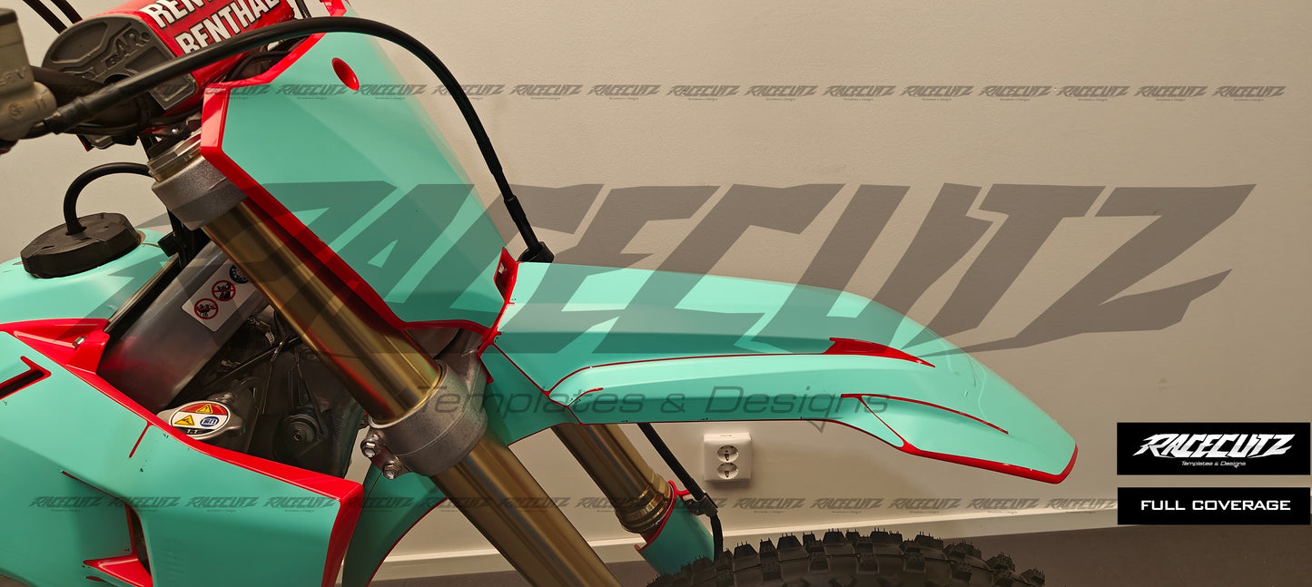 HONDA CRF 250 2025 & CRF 450 2025 TEMPLATE