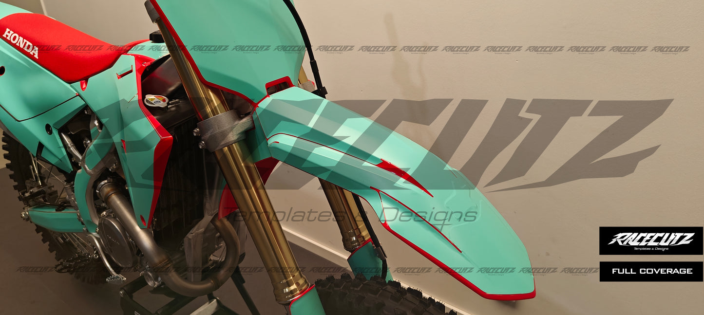 HONDA CRF 250 2025 & CRF 450 2025 TEMPLATE