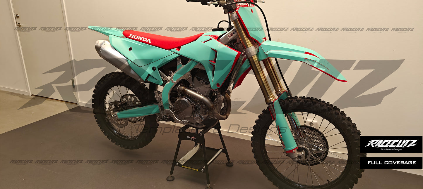 HONDA CRF 250 2025 & CRF 450 2025 TEMPLATE