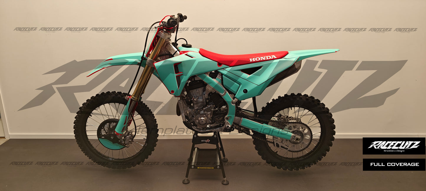 HONDA CRF 250 2025 & CRF 450 2025 TEMPLATE