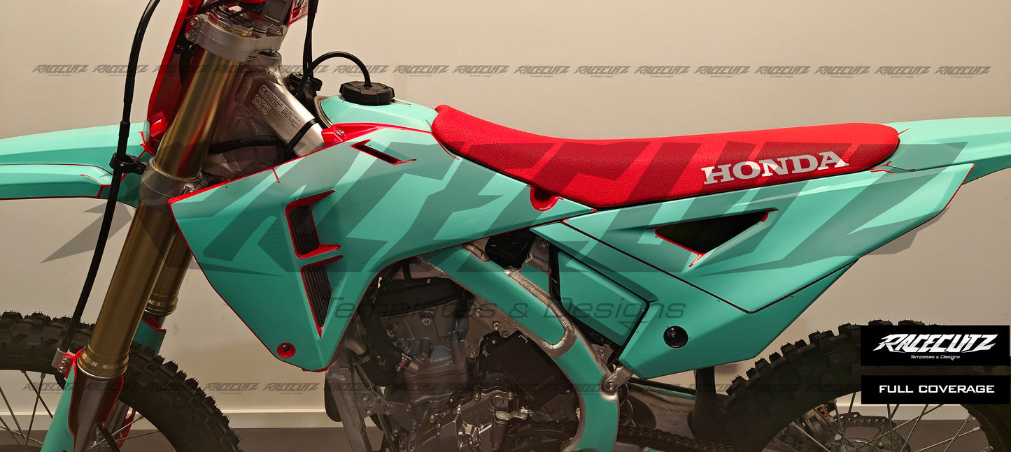 HONDA CRF 250 2025 & CRF 450 2025 TEMPLATE