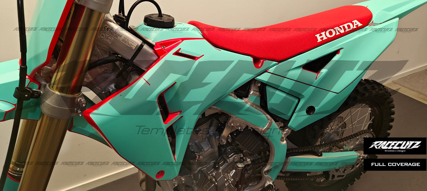 HONDA CRF 250 2025 & CRF 450 2025 TEMPLATE