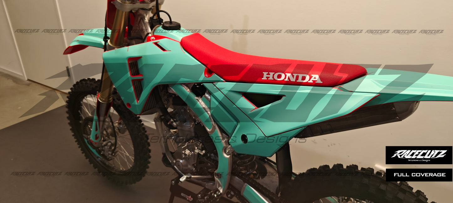 HONDA CRF 250 2025 & CRF 450 2025 TEMPLATE