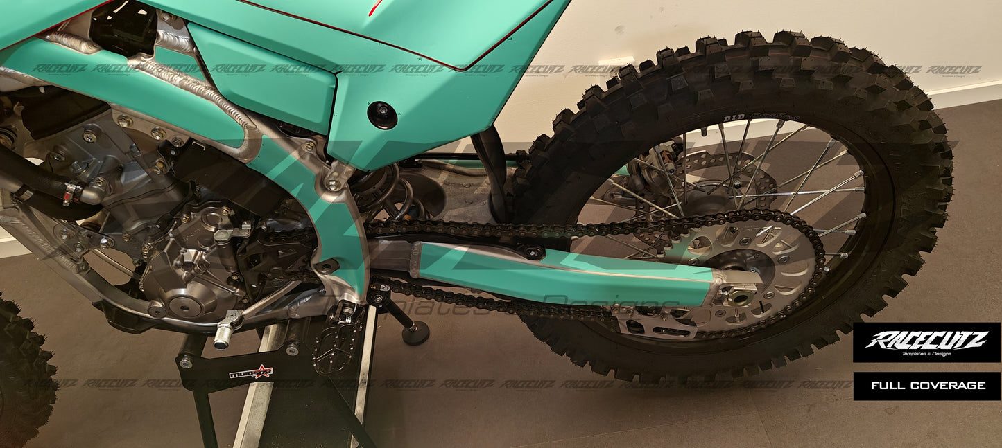 HONDA CRF 250 2025 & CRF 450 2025 - FRAME TEMPLATE