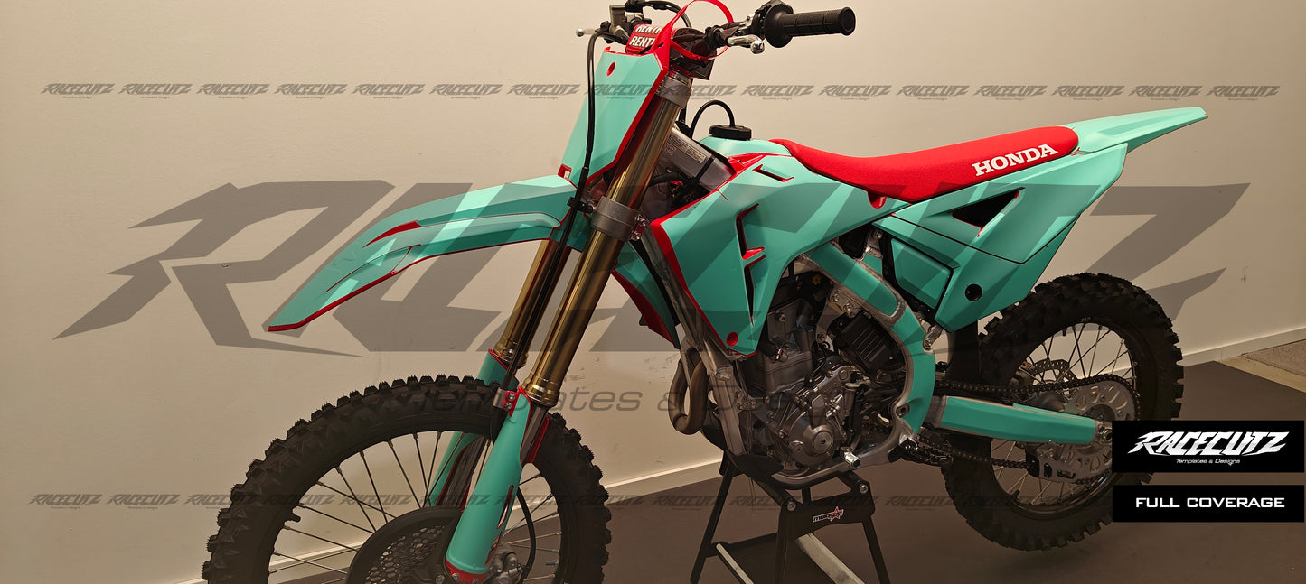 HONDA CRF 250 2025 & CRF 450 2025 TEMPLATE