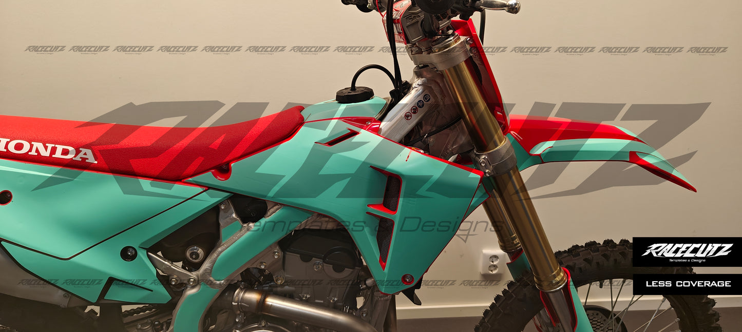 HONDA CRF 250 2025 & CRF 450 2025 TEMPLATE