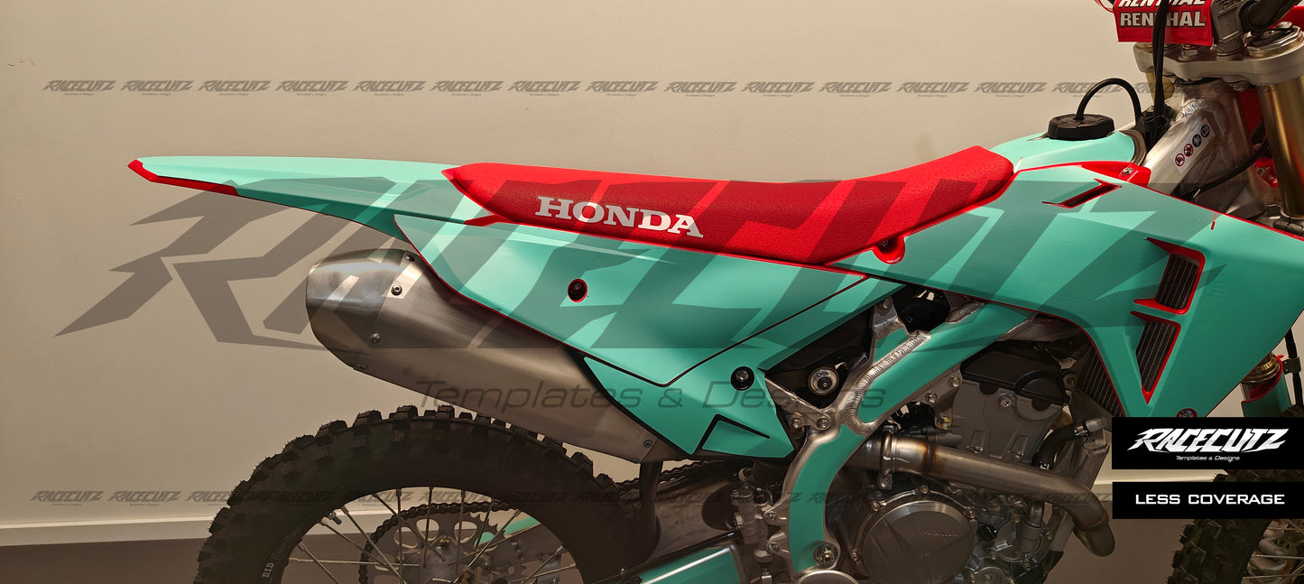 HONDA CRF 250 2025 & CRF 450 2025 TEMPLATE