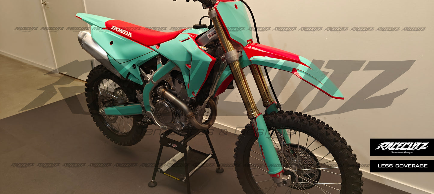 HONDA CRF 250 2025 & CRF 450 2025 TEMPLATE
