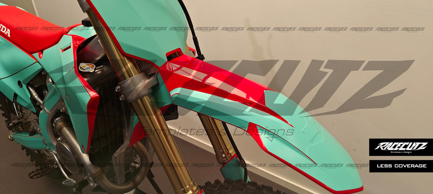 HONDA CRF 250 2025 & CRF 450 2025 TEMPLATE