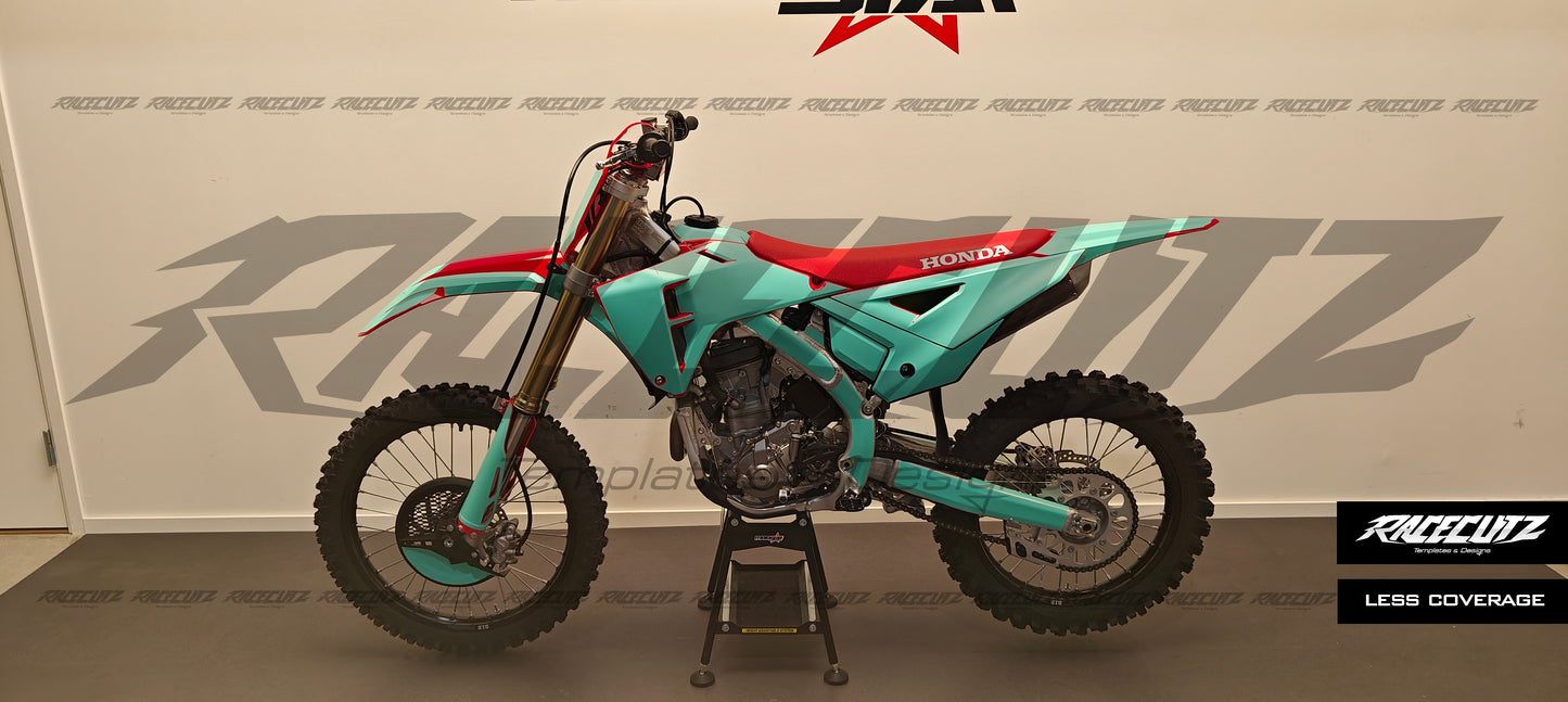 HONDA CRF 250 2025 & CRF 450 2025 TEMPLATE