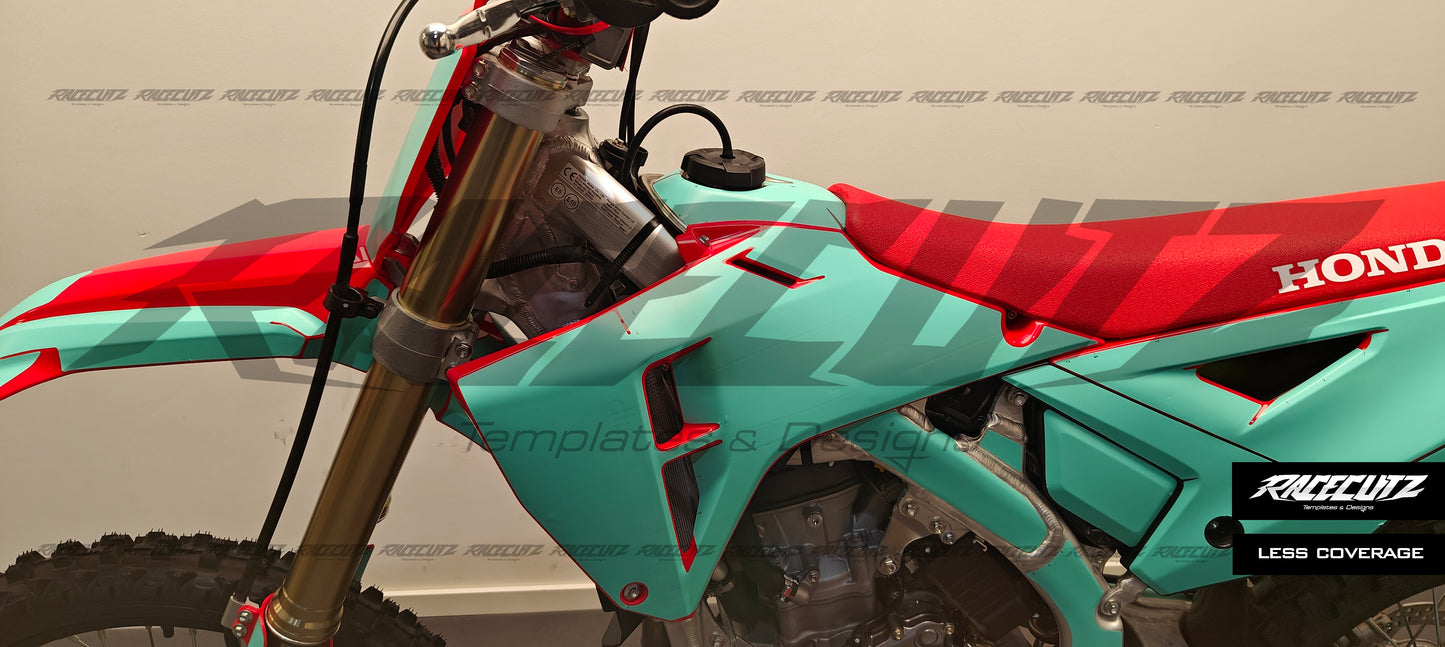 HONDA CRF 250 2025 & CRF 450 2025 TEMPLATE