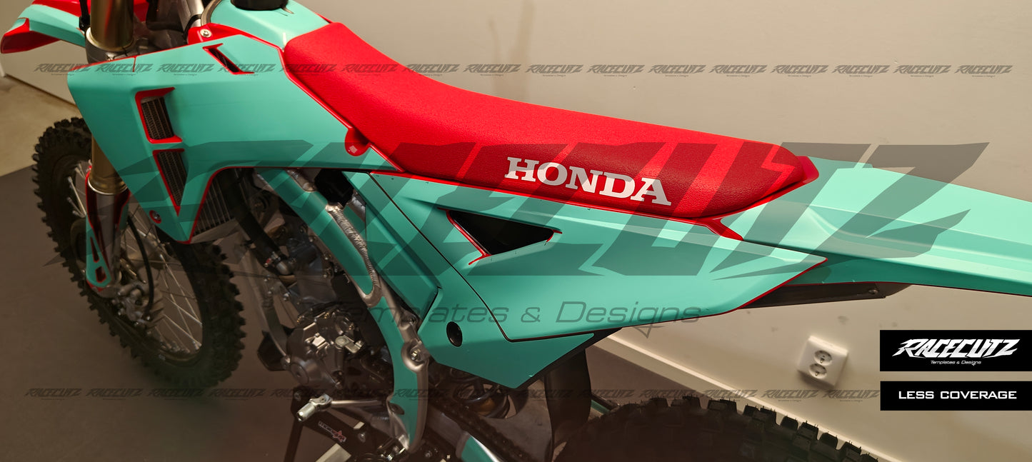 HONDA CRF 250 2025 & CRF 450 2025 TEMPLATE