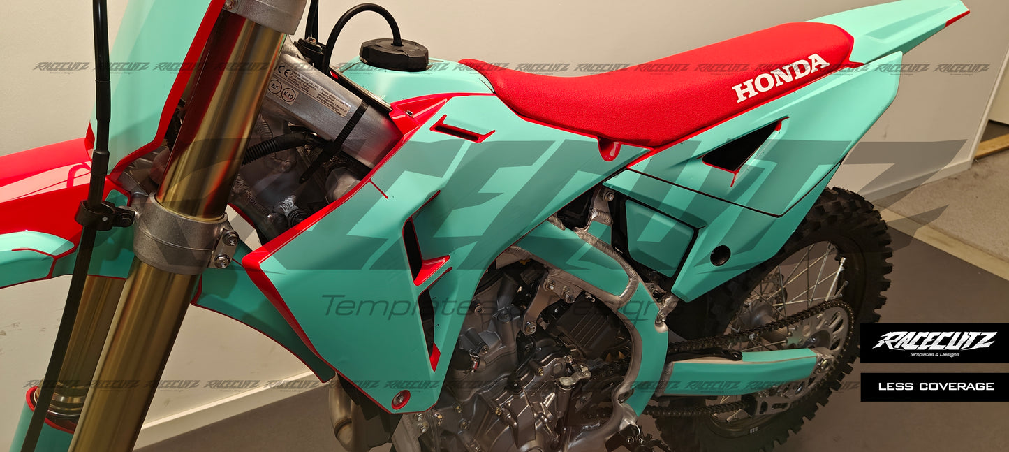 HONDA CRF 250 2025 & CRF 450 2025 TEMPLATE