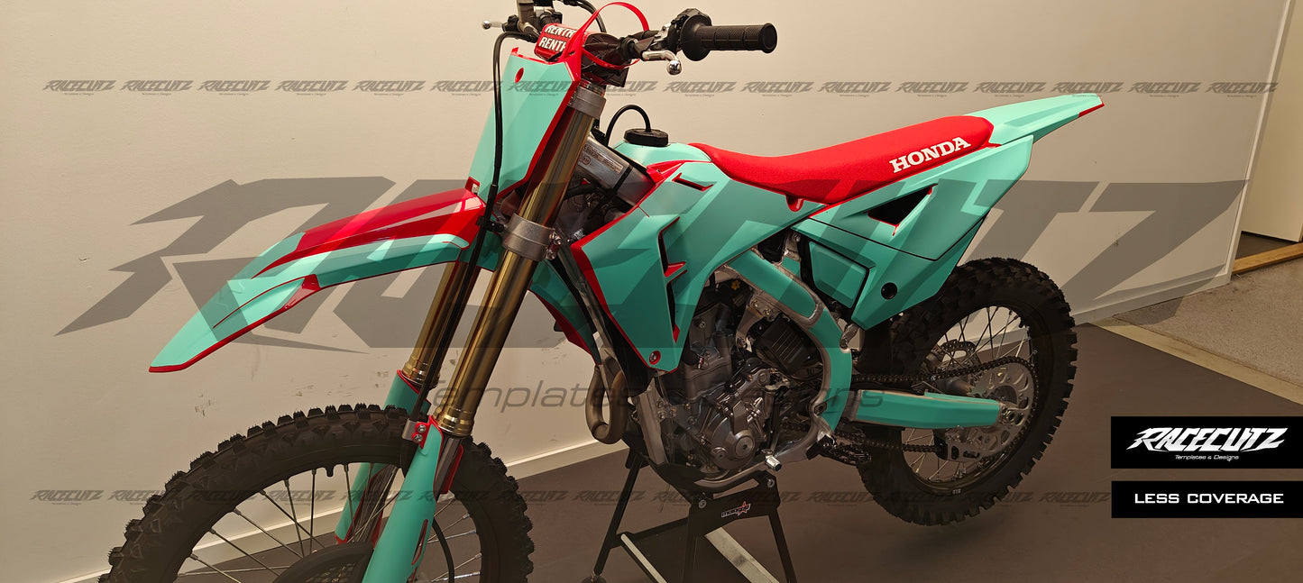 HONDA CRF 250 2025 & CRF 450 2025 TEMPLATE