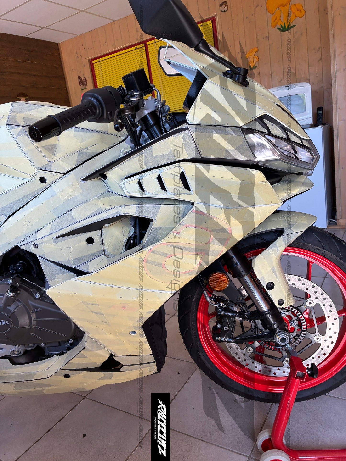 APRILIA RS 457 2024-2025 TEMPLATE