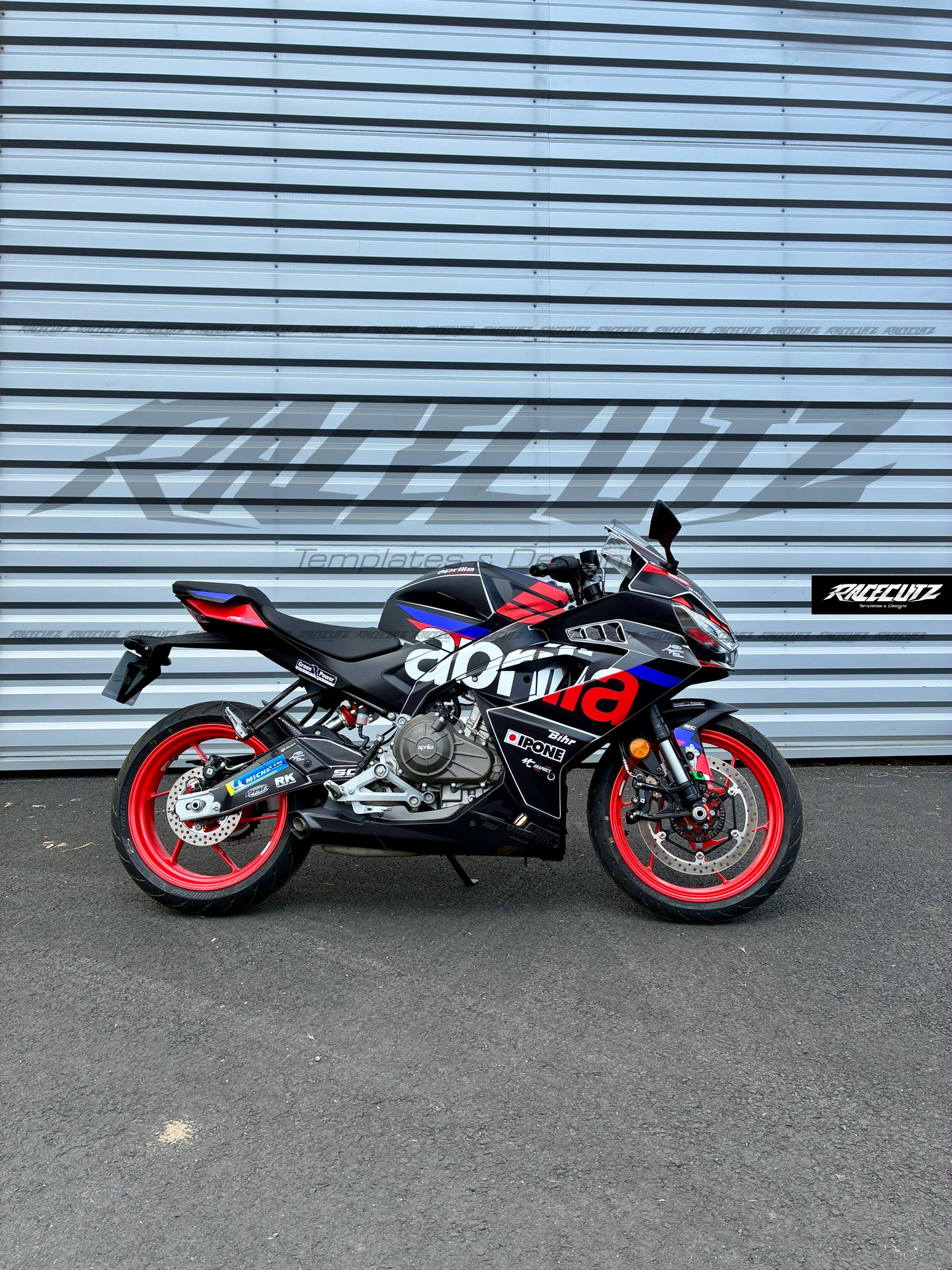 APRILIA RS 457 2024-2025 TEMPLATE