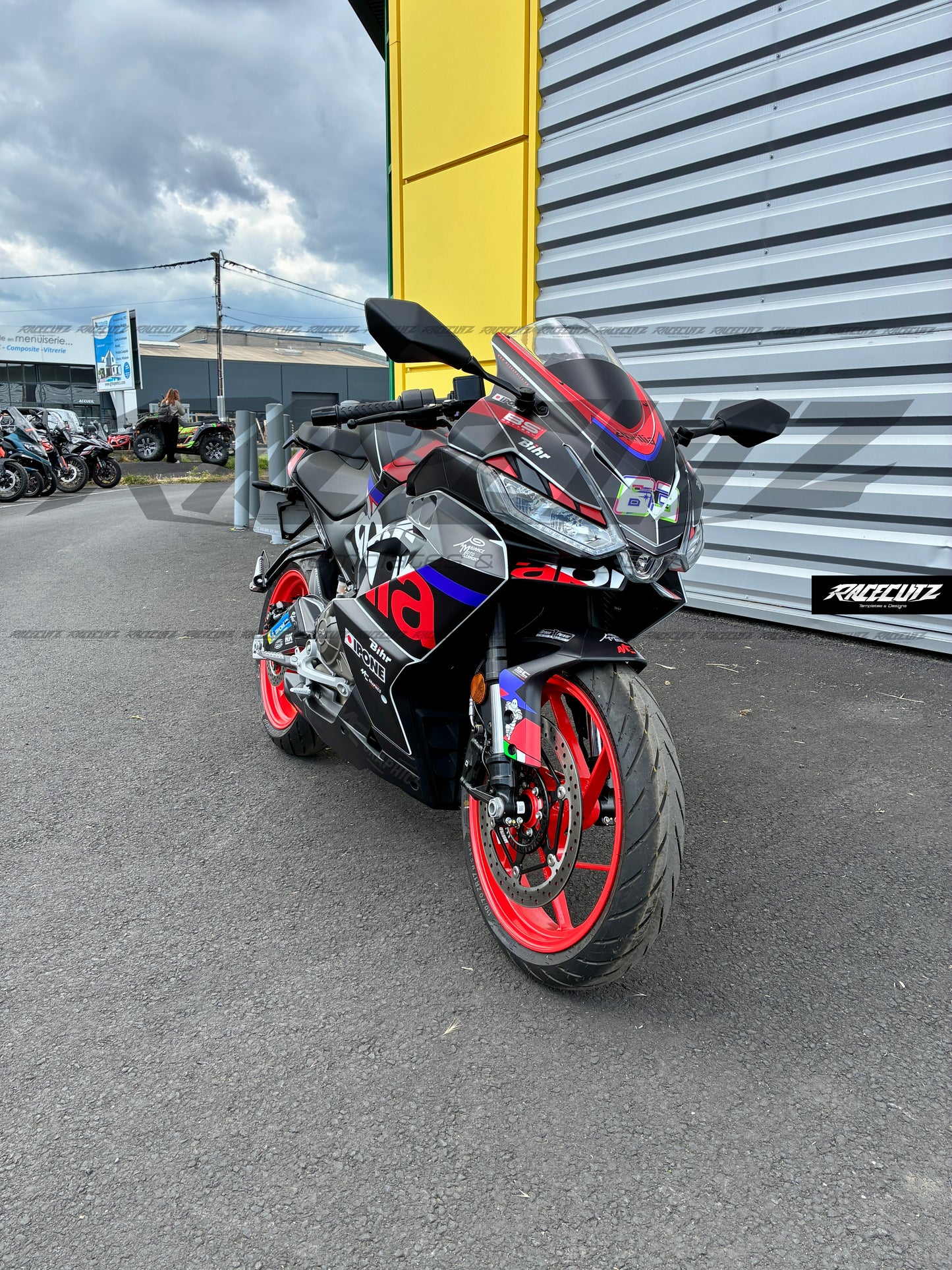 APRILIA RS 457 2024-2025 TEMPLATE