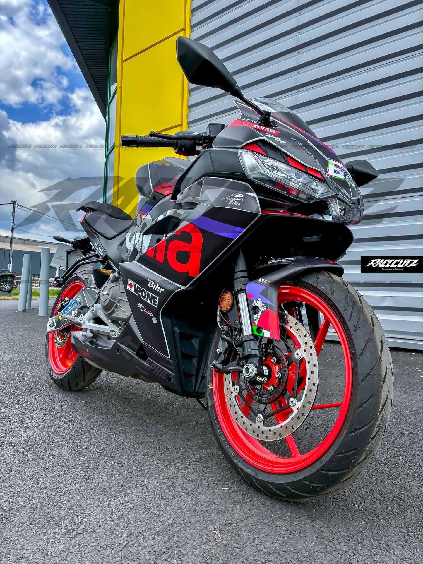 APRILIA RS 457 2024-2025 TEMPLATE