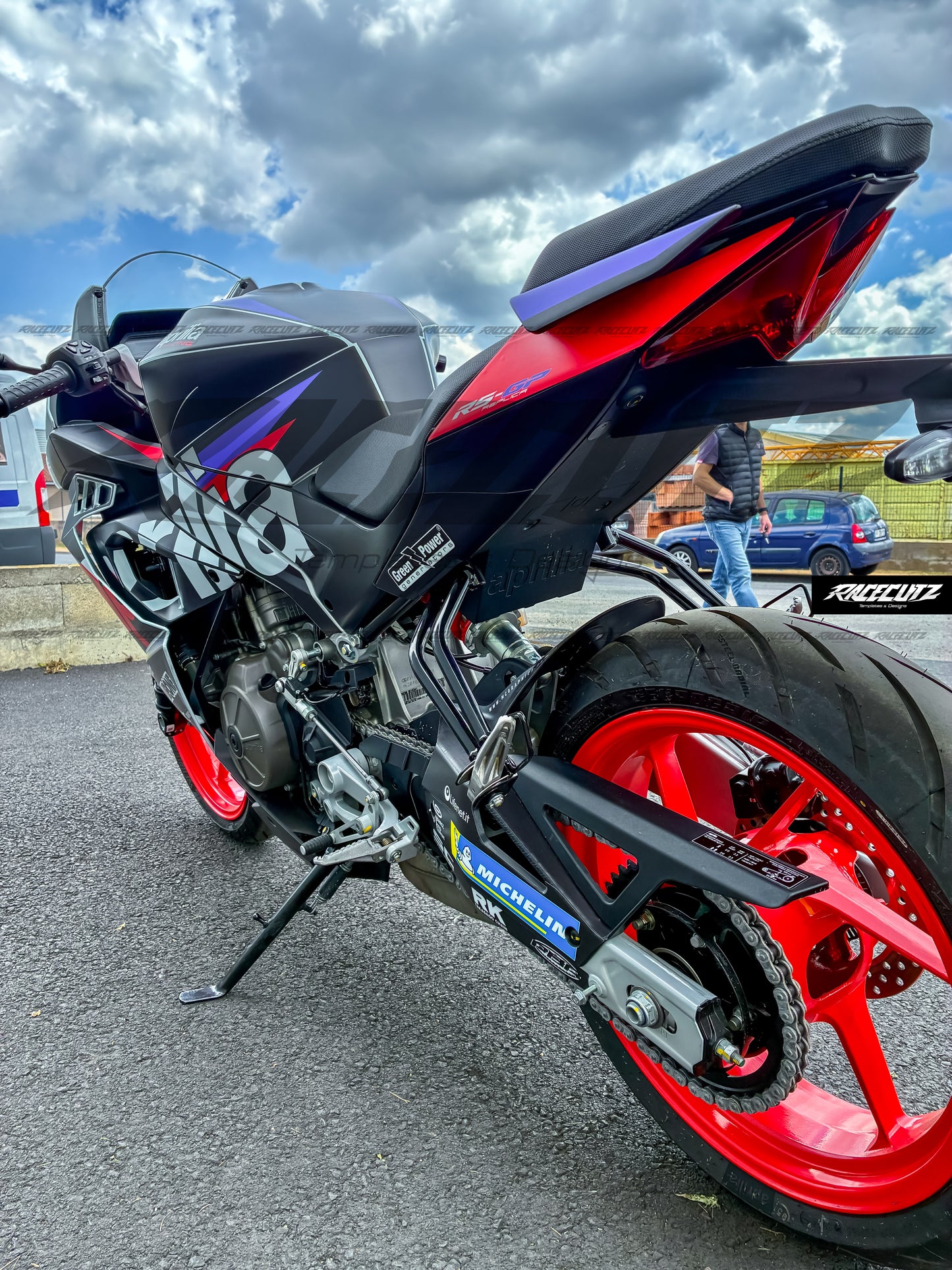 APRILIA RS 457 2024-2025 TEMPLATE