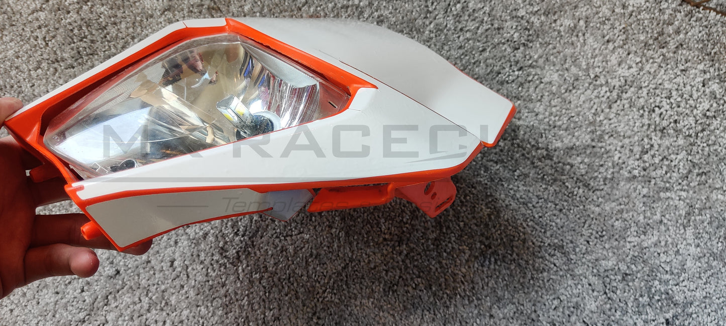 KTM EXC 2020-2023 HEADLIGHT MASK TEMPLATE