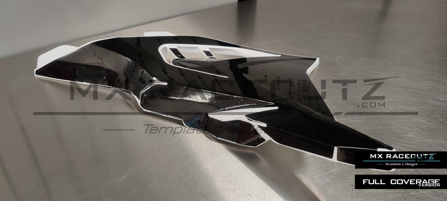 KTM SX-SXF 2023+ & EXC 2024+ VENTET AIR FILTER COVER TEMPLATE