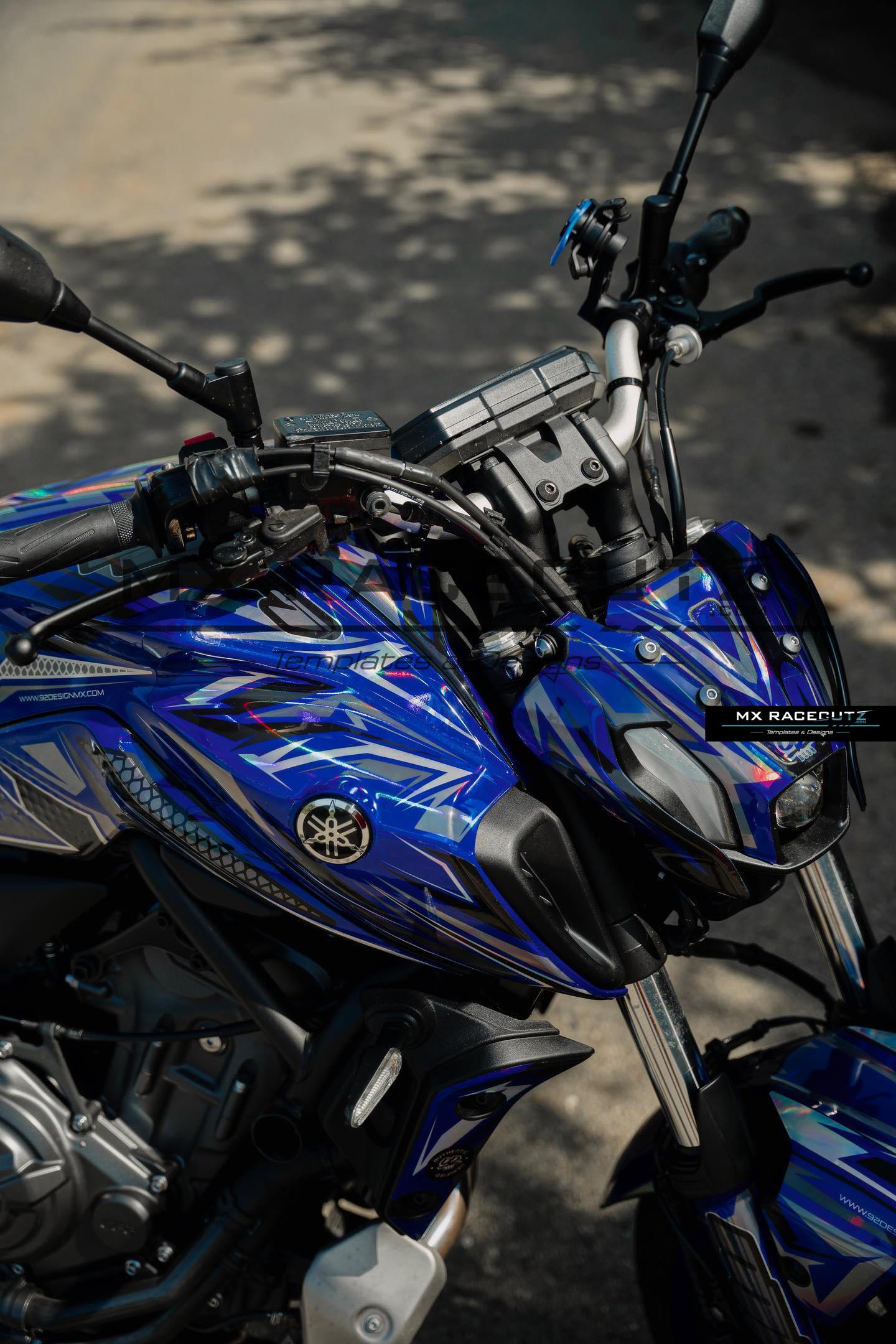 YAMAHA FZ & MT-07 2021-2024 TEMPLATE