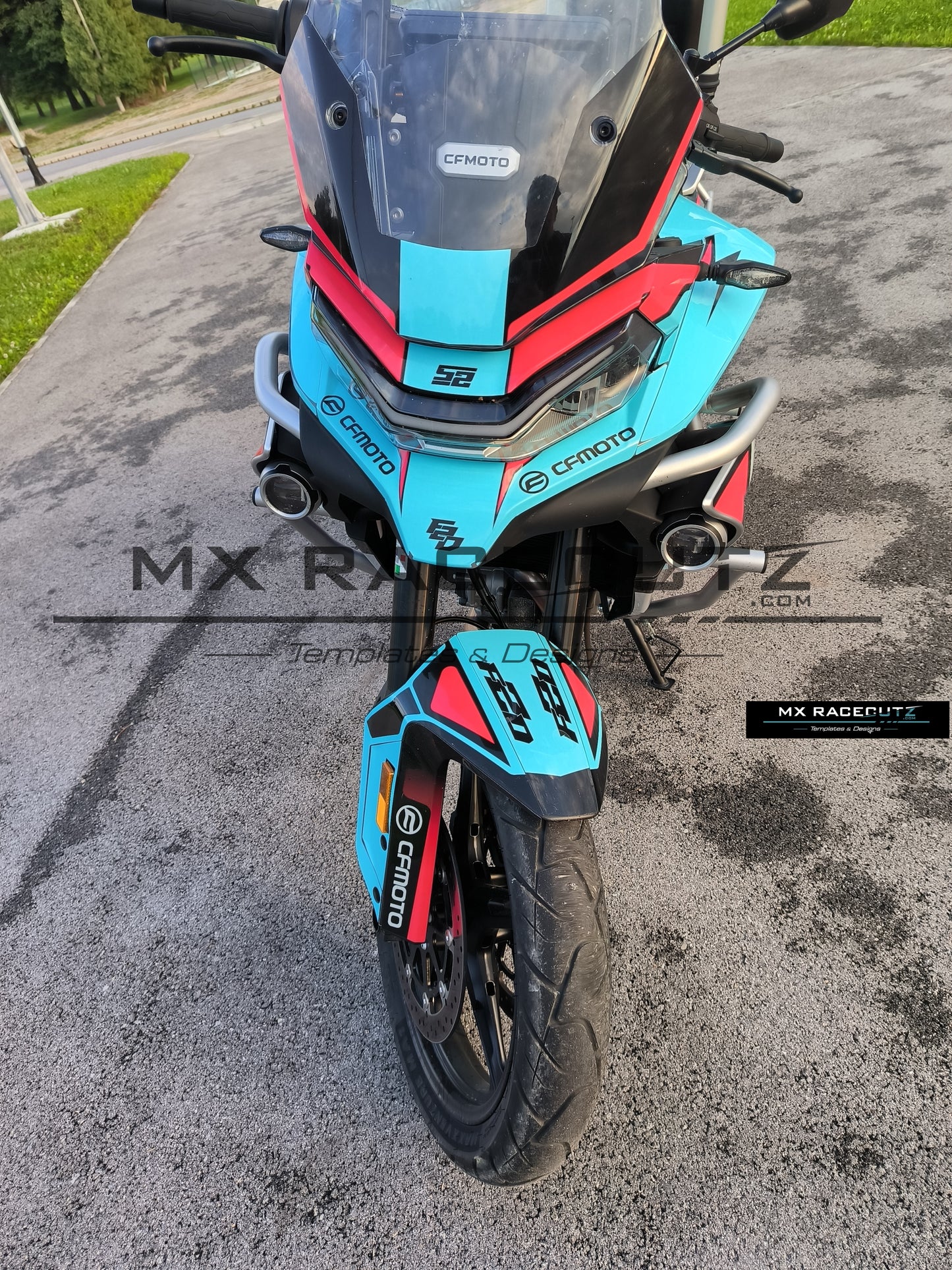 CFMOTO - 800 MT 2022-2025 TEMPLATE