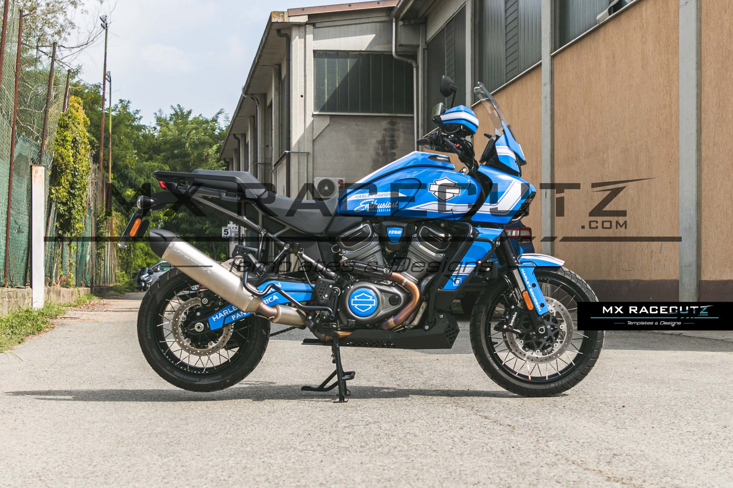 HARLEY DAVIDSON - PAN AMERICA 1250 - TEMPLATE